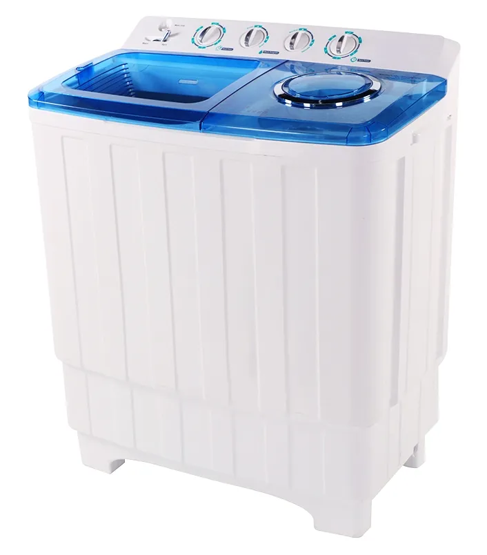 8kg Twin Tub Washing Machine Low Noise OEM Big Capacity Top Loading