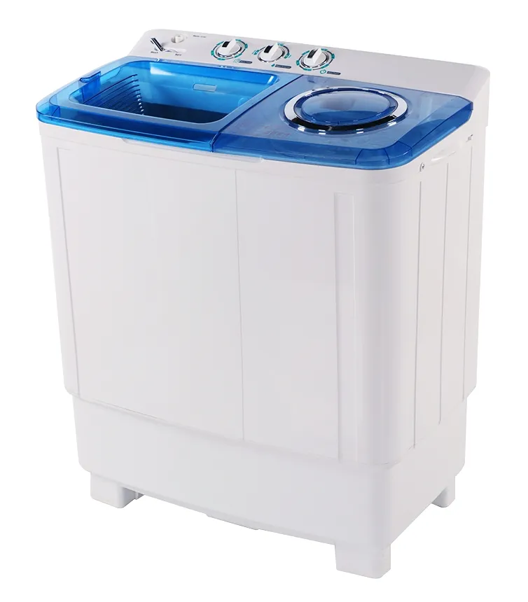 8kg Twin Tub Washing Machine Low Noise OEM Big Capacity Top Loading