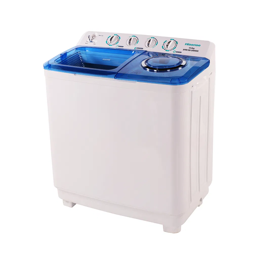 8kg Twin Tub Washing Machine Low Noise OEM Big Capacity Top Loading