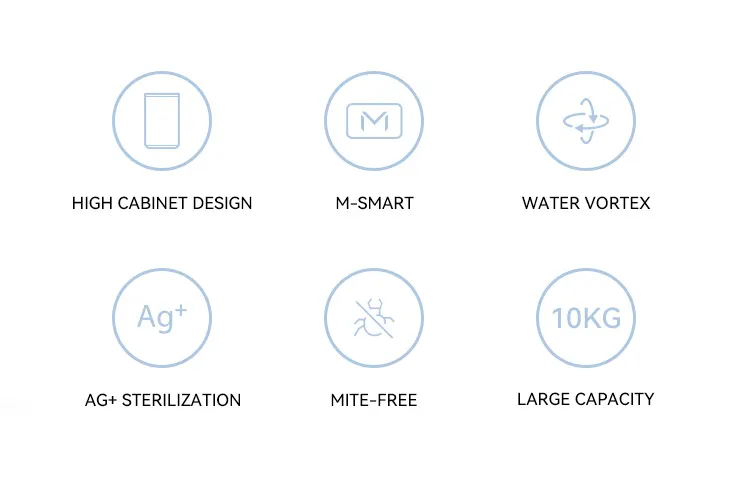 Manufacture Supply Glass Cover 7kg Washer Washing Machine Top Loading