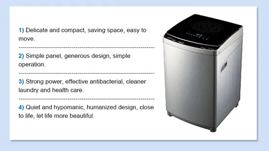 Top Loading Washing Machine and Front Loading Household Washing Machine