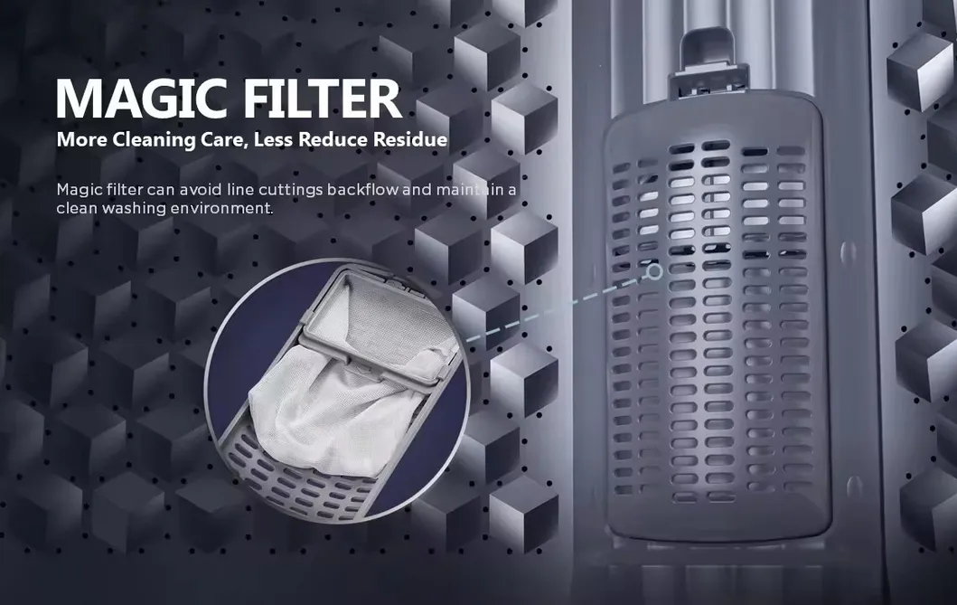 Wave-Wheel Top-Loading Single Cylinder Stainless Steel Laundry Dehydrating Washing Machine