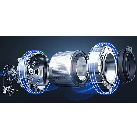 Smeta Inverter Laundry Front Load Washing Machine Combo Washer and Dryer