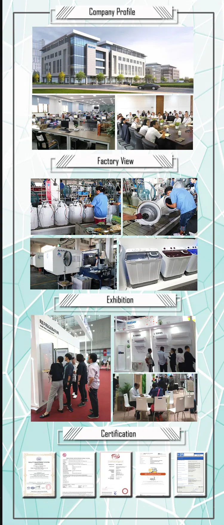 15kg Home Laundry Washing Machine with Dryer