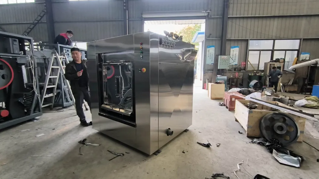 Clean Room Barrier Washer Extractor Garments Washer Dryer with Two Doors