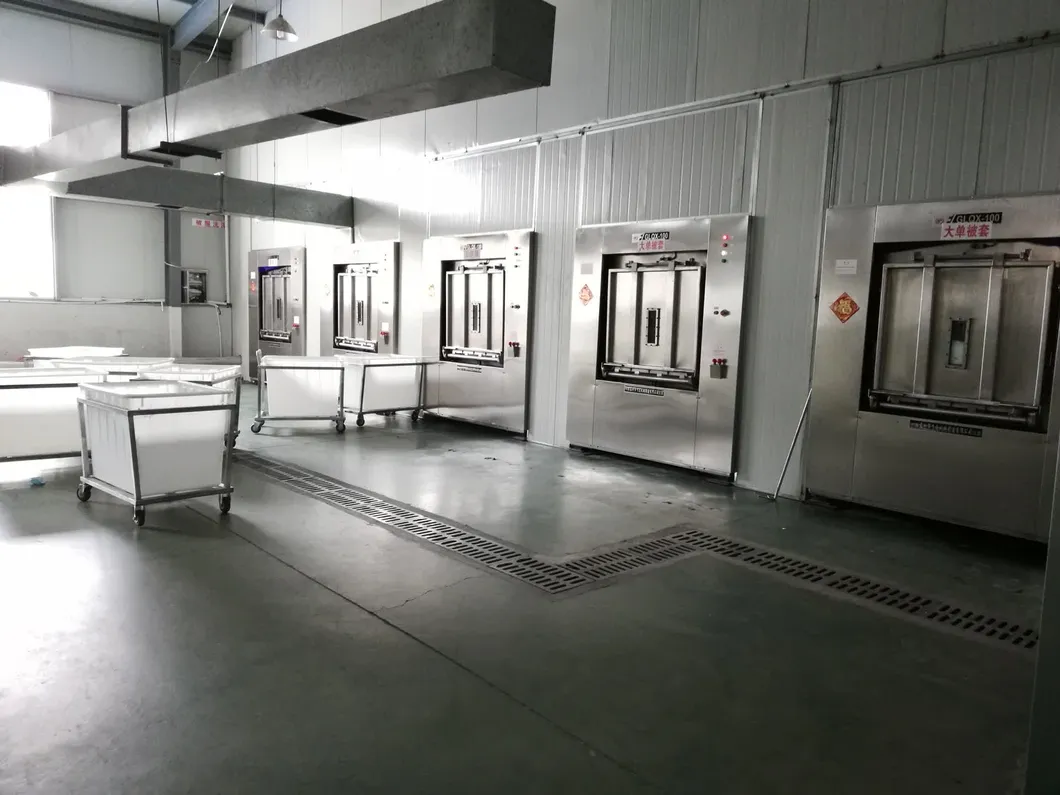 Clean Room Barrier Washer Extractor Garments Washer Dryer with Two Doors