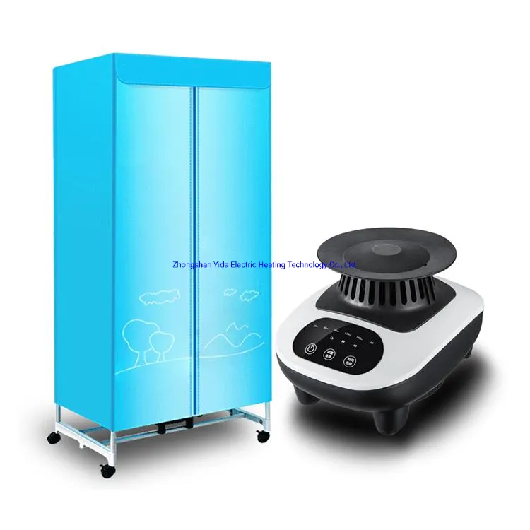 Portable Home Use Clothes Dryer Electric Clothes Air Dryer with Timer and Ozone Function Folding Electric Clothes Dryer