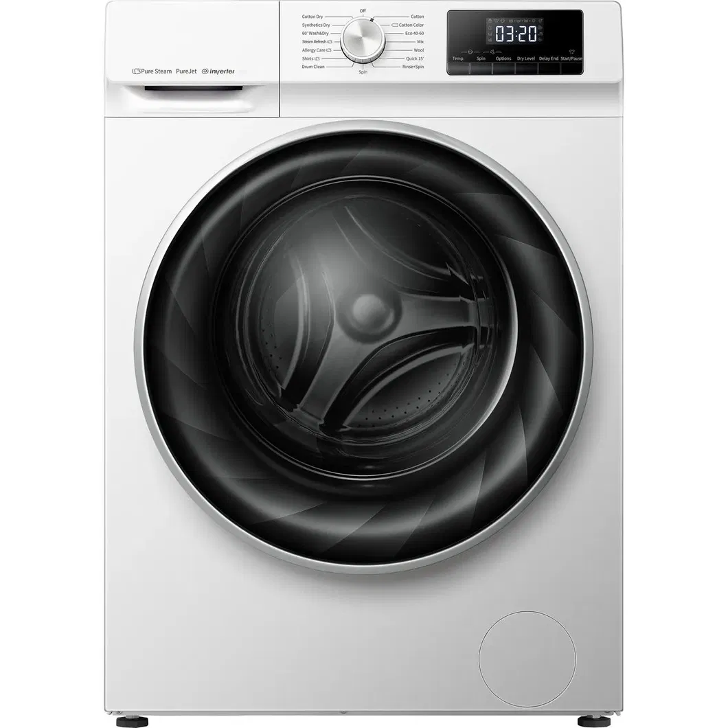 Inveter Motor 8kg Washer and Dryer Laundry Clothes 220V Washer