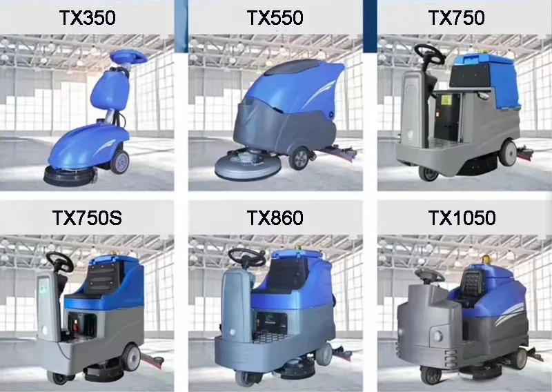 China Manuafacturer 80L Ride on Floor Cleaning Scrubber Dryer with Dual Brush with Factory Price