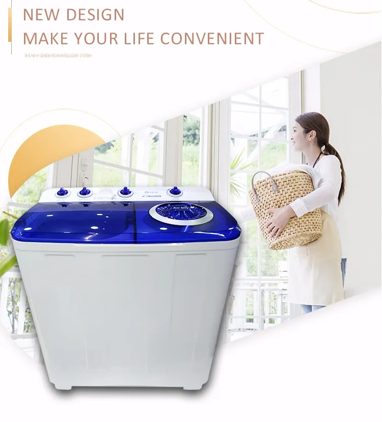 13kg Big Capacity Semi-Auto Home Washing Machine with Dryer
