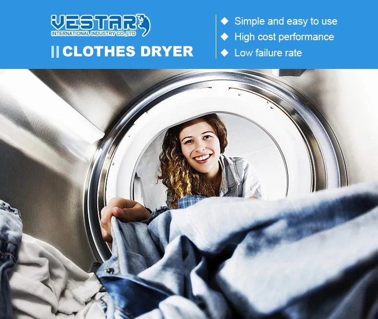 Fast Drying Electric Clothes Dryer with Low Noise