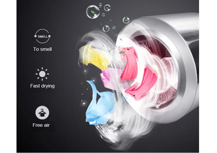 Fast Drying Electric Clothes Dryer with Low Noise