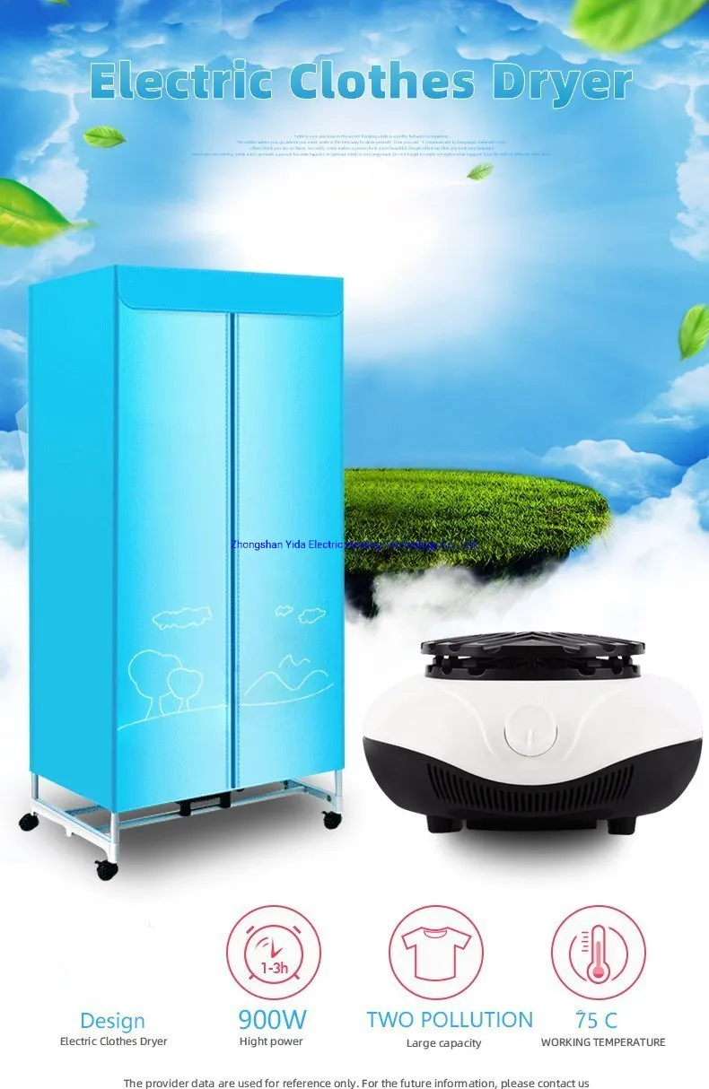 Clothes Dryer 900W Portable Foldable Electrical Hanger Clothes Dryers