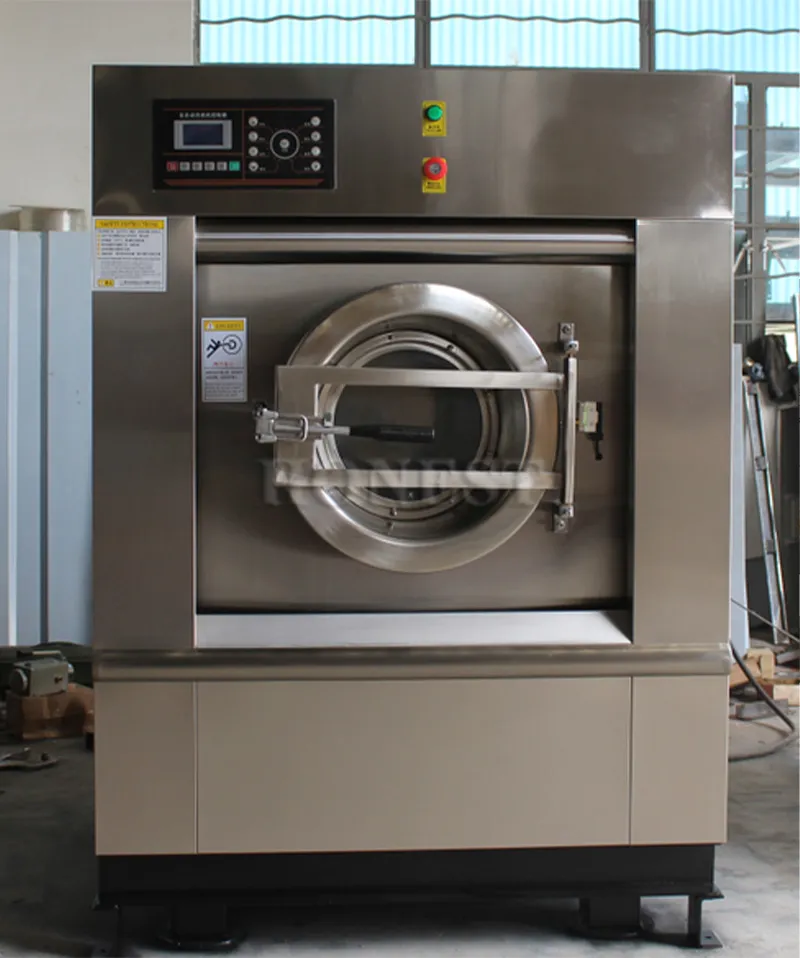 Stainless Steel Industrial Washing Machine / Commercial Washer and Dryer