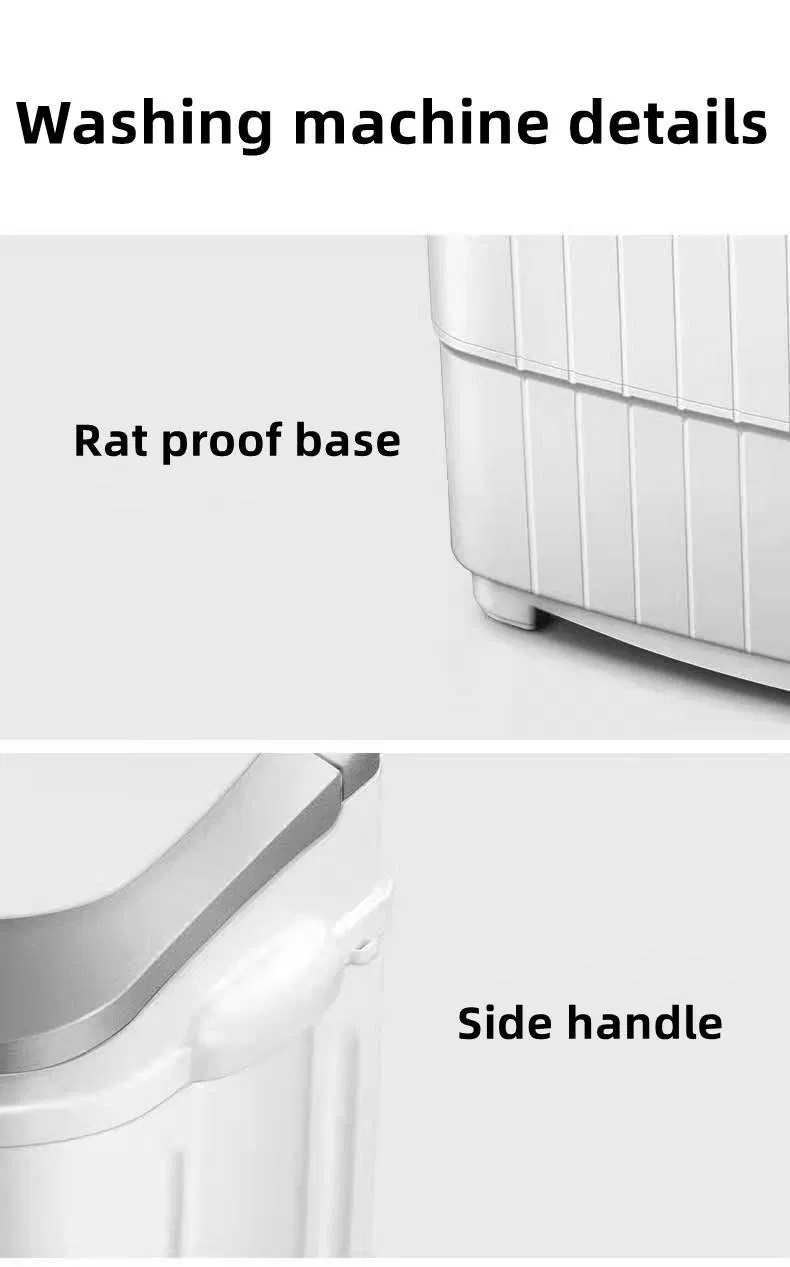 Commercial Compact Smart Twin Tub Washing Machine with Washer and Dryer