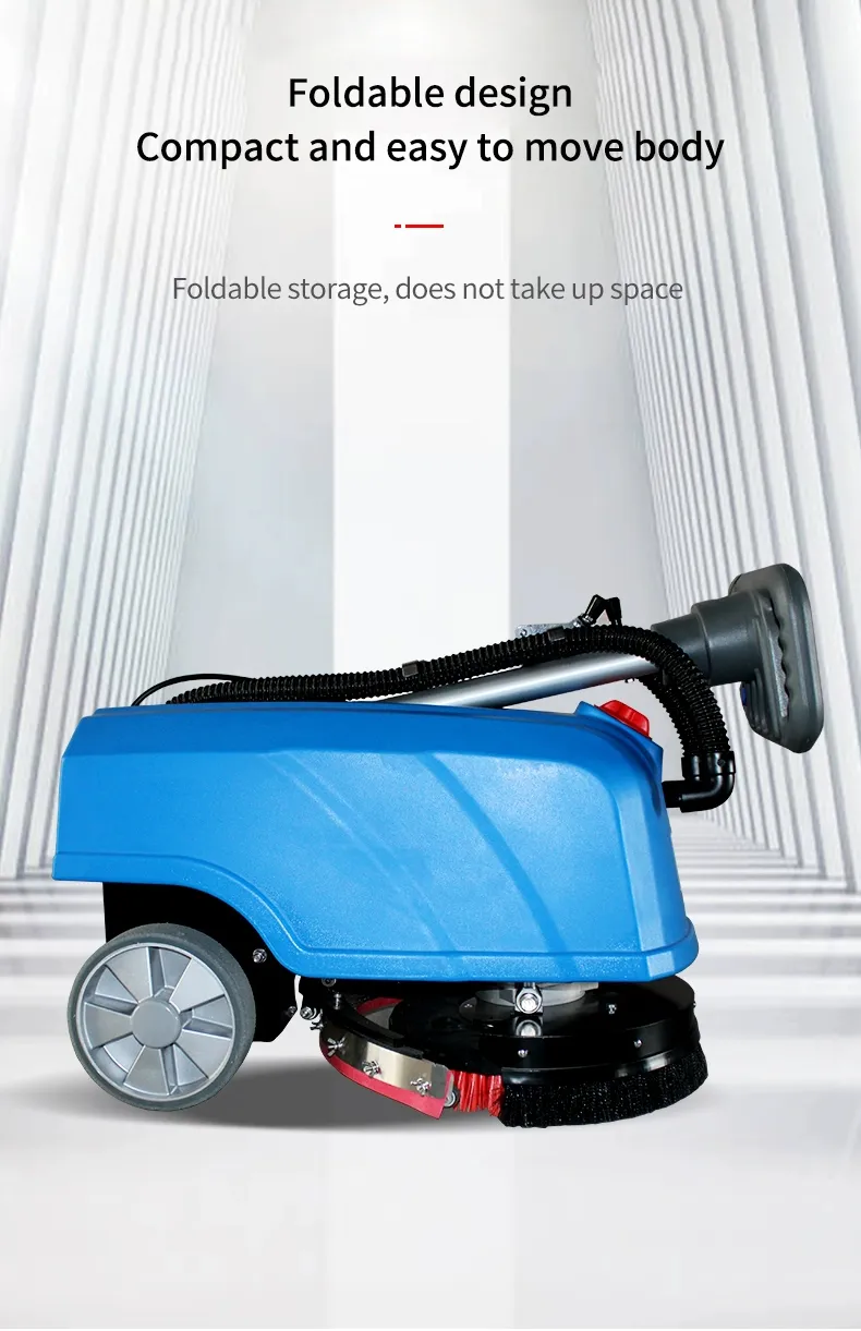 New 2025 High Pressure Electric Industrial Hand Push Floor Cleaner Dryer Garden Machines in Malta Floor Scrubber