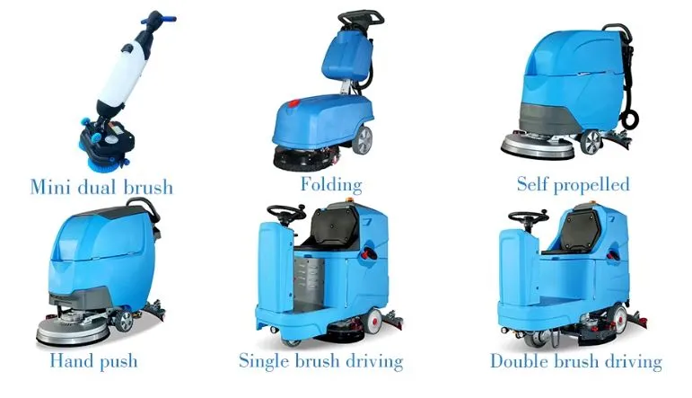 New 2025 High Pressure Electric Industrial Hand Push Floor Cleaner Dryer Garden Machines in Malta Floor Scrubber