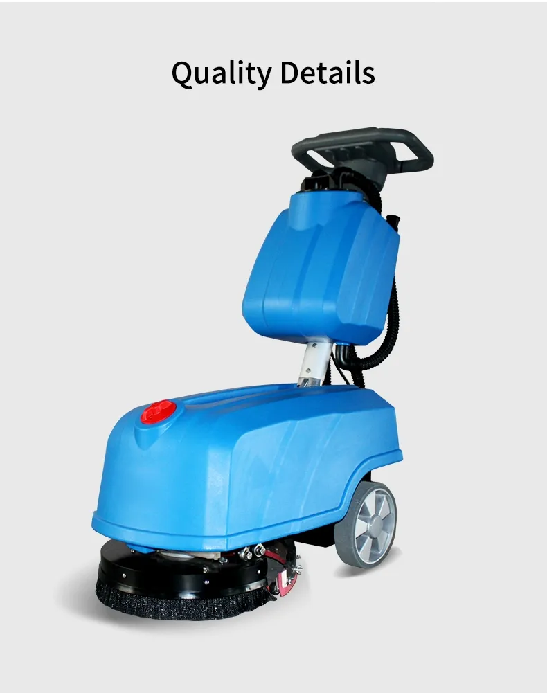 Auto Floor Sweeper Vacuum Cleaner Folding Machine Washer Floor Dryer Scrubber