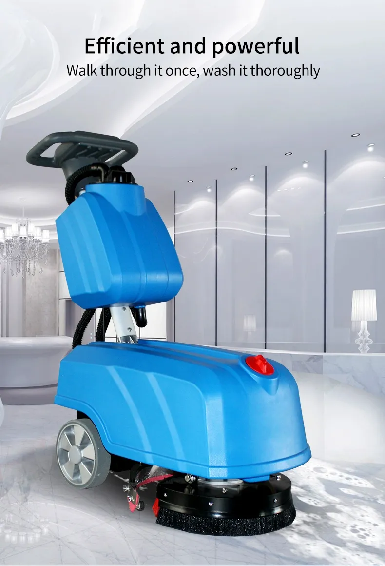 Auto Floor Sweeper Vacuum Cleaner Folding Machine Washer Floor Dryer Scrubber