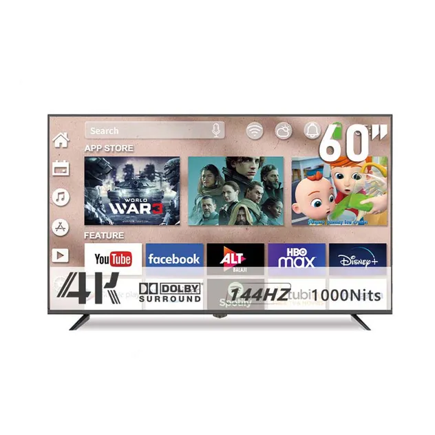 2025 New 32/43/50/55/65/75/100 Inch 4K 8K UHD Television 3D LED LCD Webos/Android/Google Smart TV