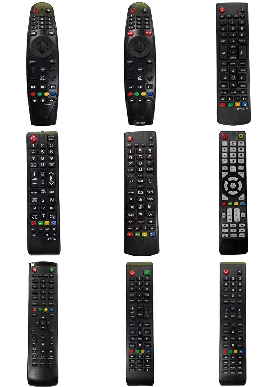 Video LCD LED Display TV 12V AC/DC TV with Low Electricity Consumption DVB T2 S2 Digital Satellite TV