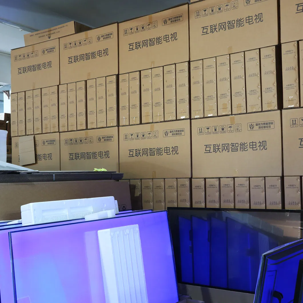 Customized Cheap Price 55 Inch Smart TV 4K HD FHD UHD Android 24 32 40 43 50 65 Inch LCD TV LED Frameless Television