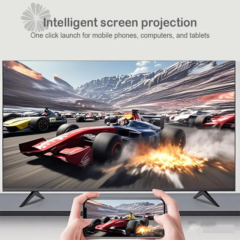 2025 New Large Panel Xxx Vidio LED Smart TV Android FHD 4K Customized DVB T2 S2 Digital Satellite Television