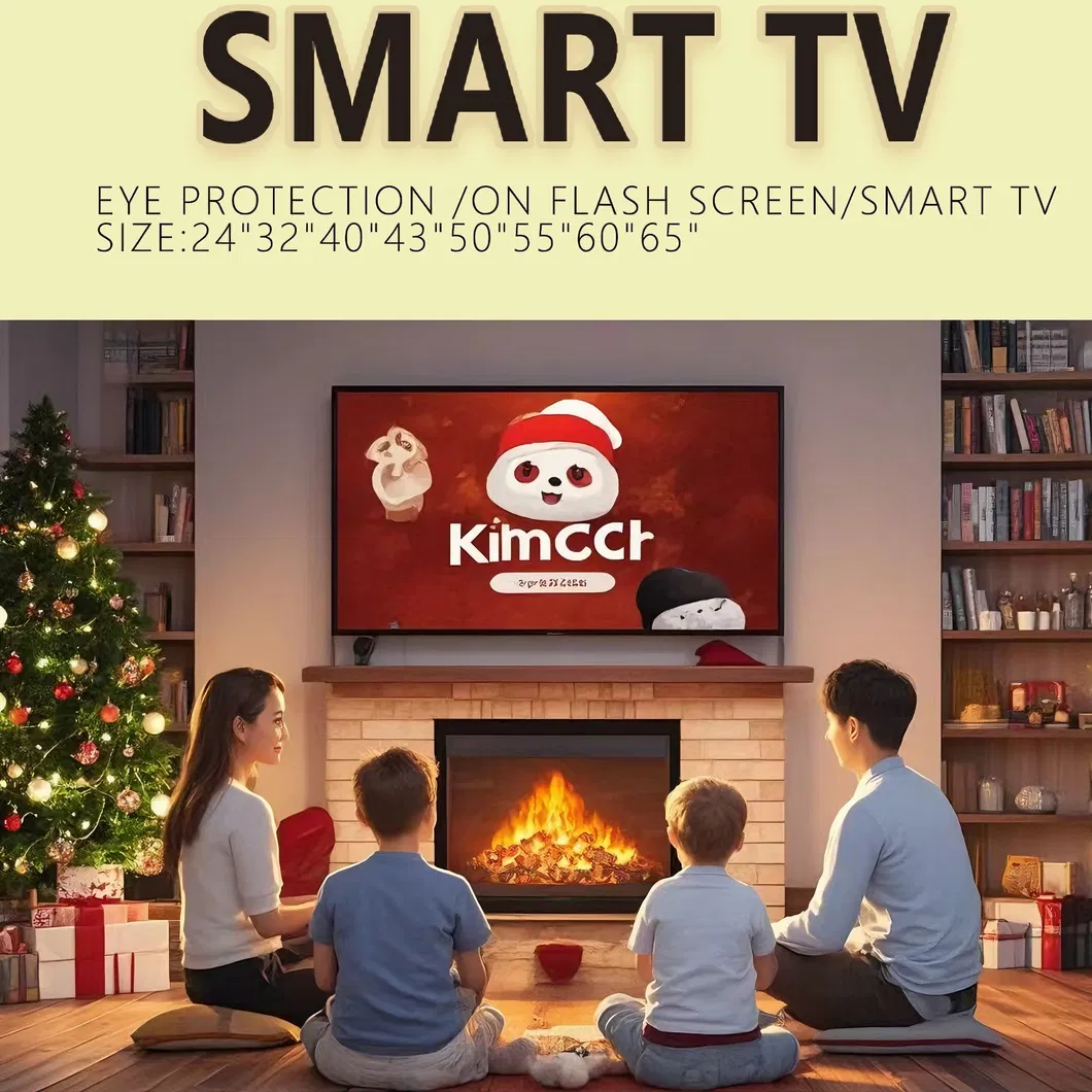 2025 Hot Sale Large Panel Xxx Vidio LED TV 50 55 65 75 Inch Smart TV Android FHD 4K Customized LCD OLED TV for Sale