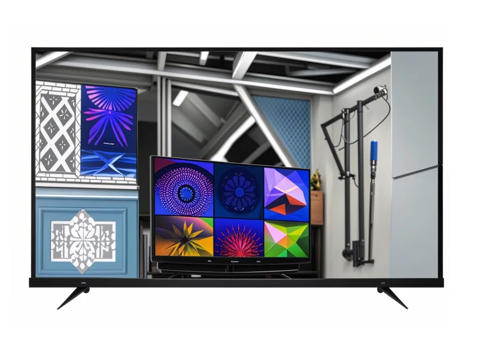 2025 Hot Sale Large Panel Xxx Vidio LED TV 50 55 65 75 Inch Smart TV Android FHD 4K Customized LCD OLED TV for Sale