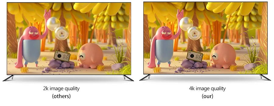 New 24"32"43"50" 4K UHD LCD LED TV with Digital System