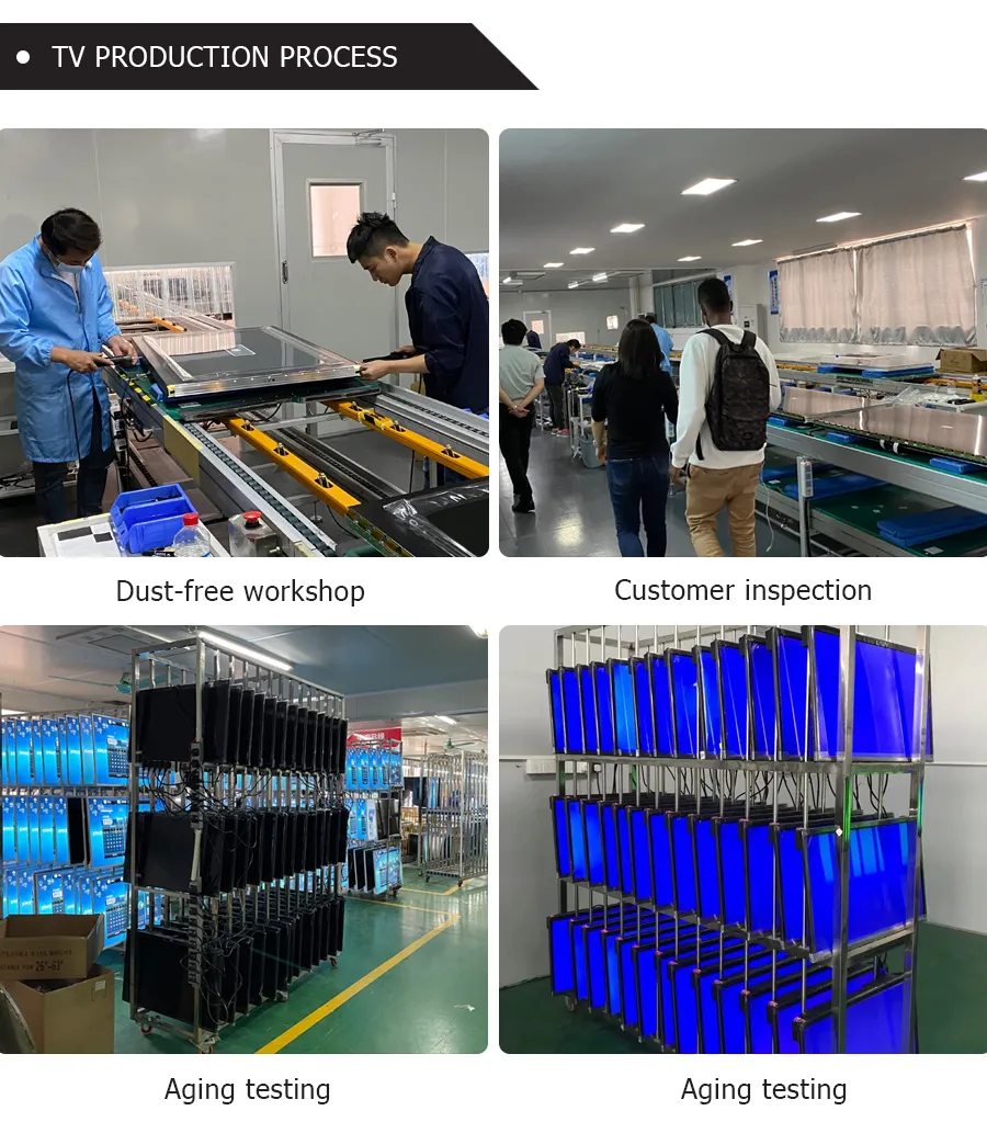 New 24"32"43"50" 4K UHD LCD LED TV with Digital System