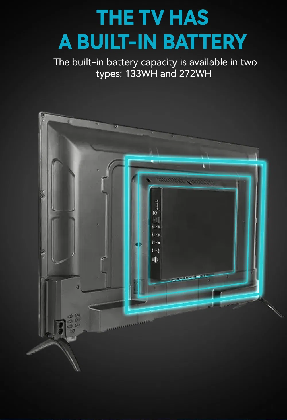 Solar 32 Inch LED Television Parts LCD Smart TV