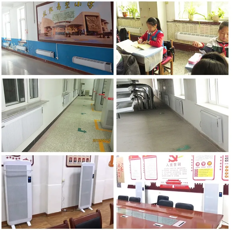 Customizable Infrared Wall Heating Panel Thermostat Controlled Heating Panel Heater Portable Energy Save Electric Heater