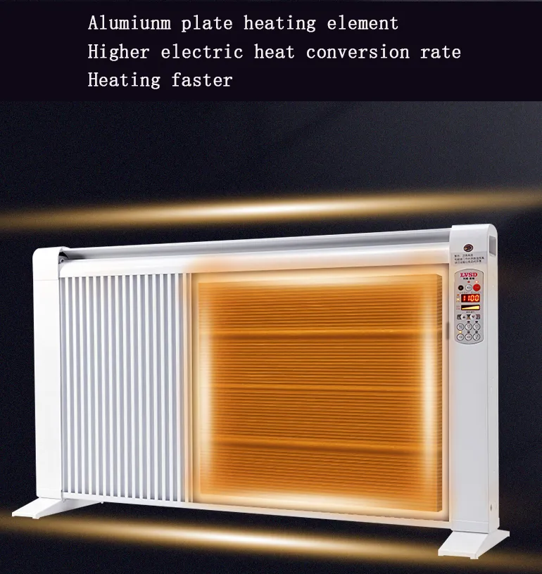 Customizable Infrared Wall Heating Panel Thermostat Controlled Heating Panel Heater Portable Energy Save Electric Heater