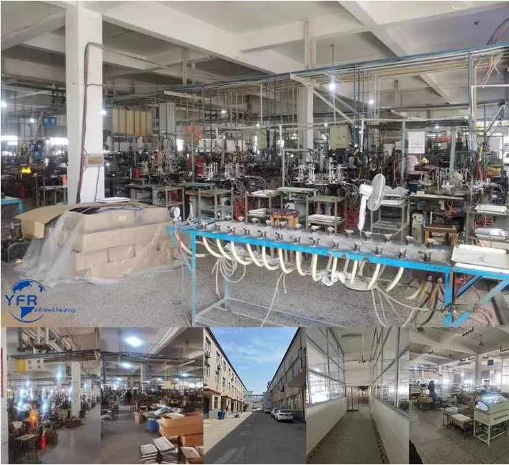 Electric Panel Infrared Heater Tower Heater 1800W Patio Space Heater Thermostat Heating Infrared Heater for Indoor Outdoor Heating