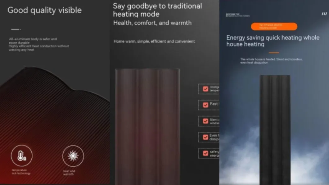 Manufacturer Wholesale 1688 Energy Saving Mode Infrared Wall Heater Electric Ceiling Panel