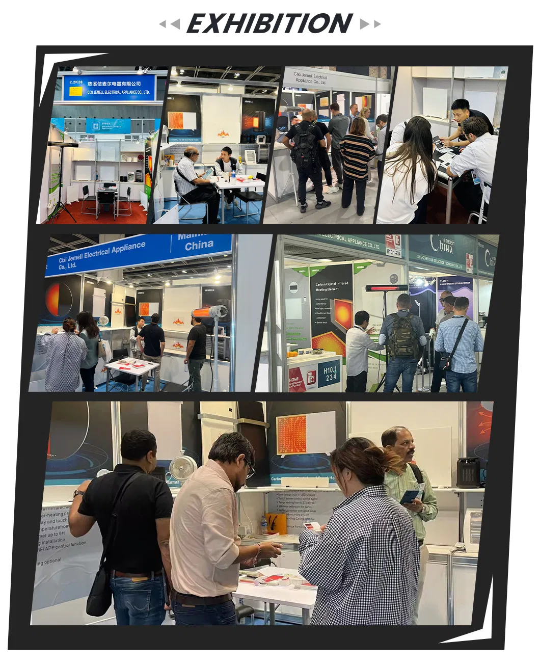 Hotel Heating System Large Household Panel Safe Carbon Crystal IR Metar Heater