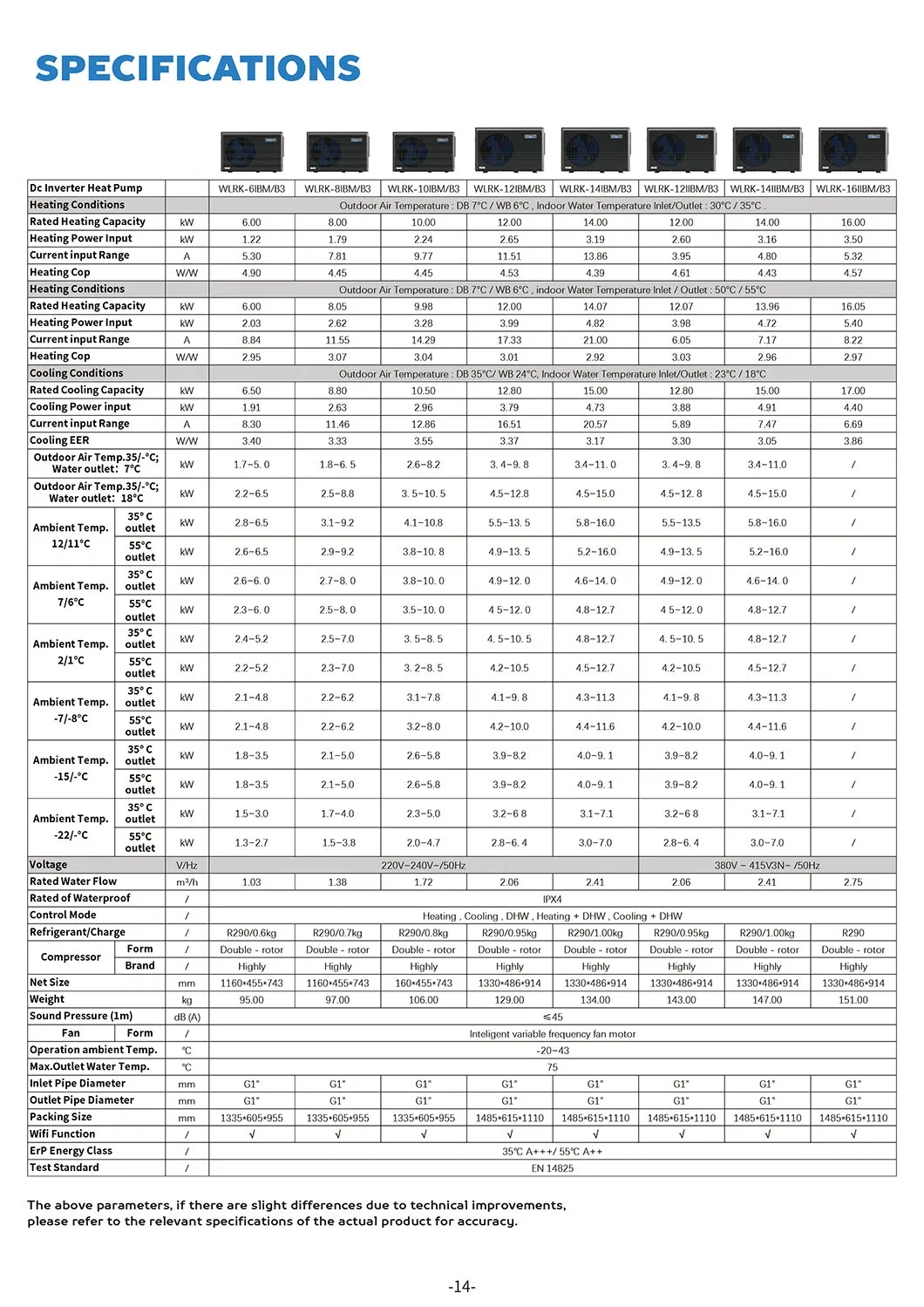 10kw Water Heaters Air Energy for Solar panel