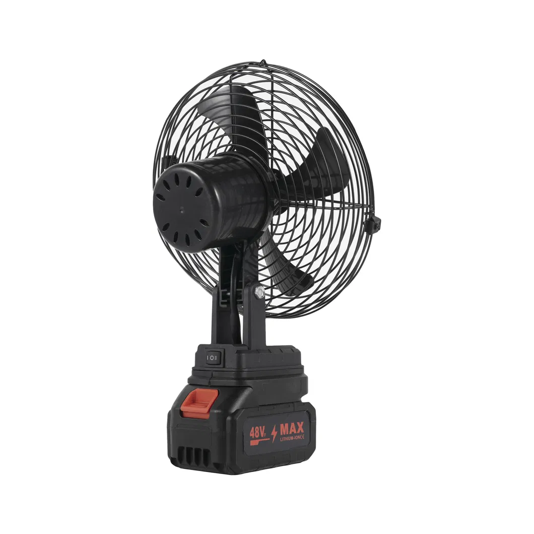 Rugged Metal Battery Fan - Long-Lasting, High-Power Outdoor Cooling