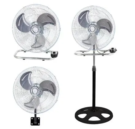 Heavy-Duty 3 in 1 Metal Industrial Electric Stand Fan for Sale