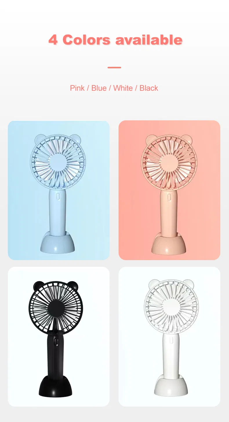 Factory Wholesale Cooling Rechargeable Table Electric USB Portable Mini Handheld Fan