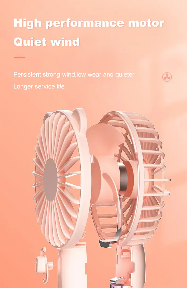 Factory Wholesale Cooling Rechargeable Table Electric USB Portable Mini Handheld Fan