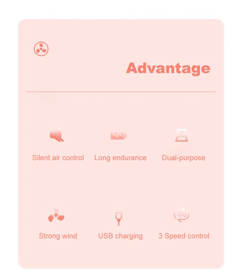 Factory Wholesale Cooling Rechargeable Table Electric USB Portable Mini Handheld Fan