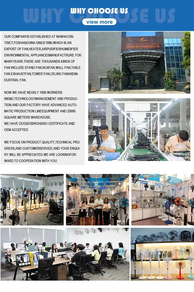 New Design 16 18 Inch Low Price Air Cooler Stand Fan with Round Base