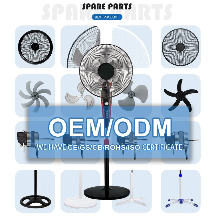 New Design 16 18 Inch Low Price Air Cooler Stand Fan with Round Base
