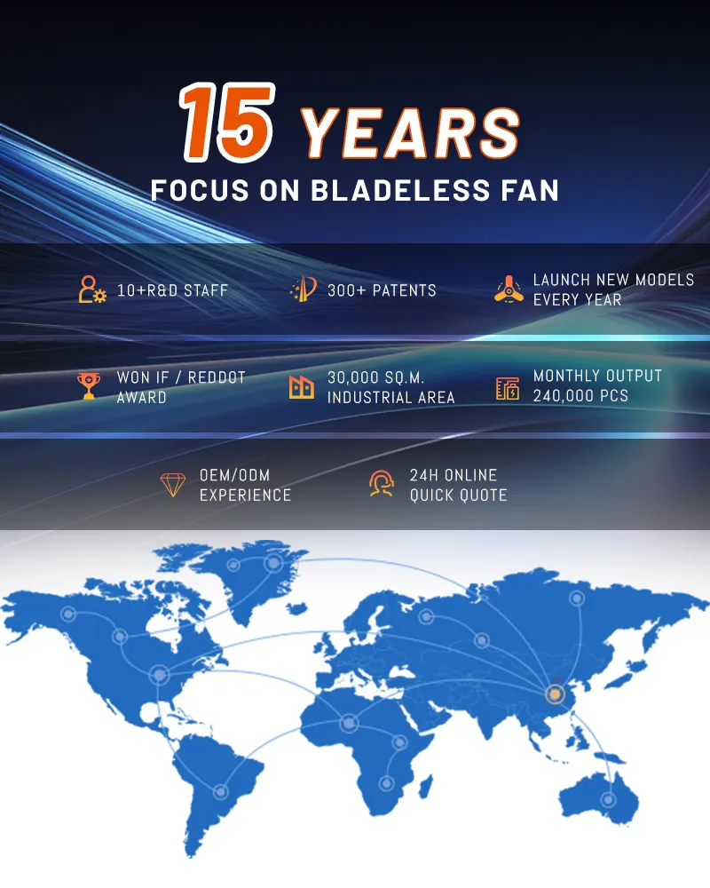 OEM ODM Bladeless Air Purifier Fan 41 Inch Air Circulation Invisible Fan Blade Tower Fan for Household