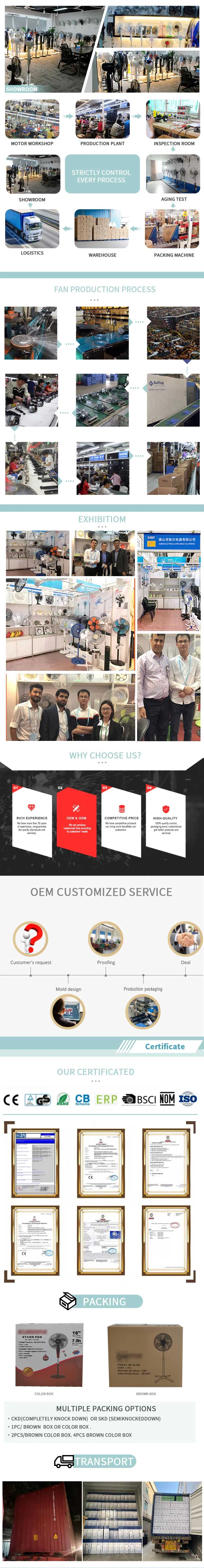 Cooling Stand Fan with Cross Base with Cheapest Price