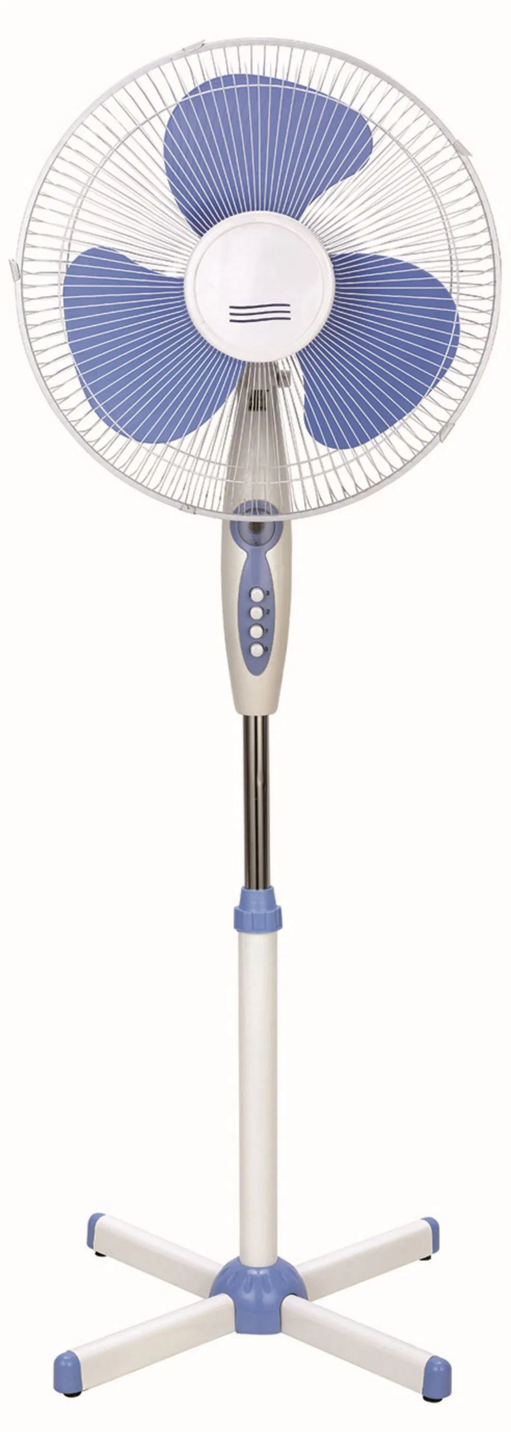 16 Inch Europe Stand Fan with Cross Base Pedestal Fan