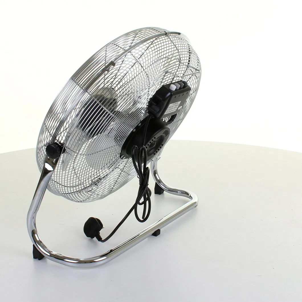 China Factory Supply 3 Speeds Without Remote Control Metal Floor Fan