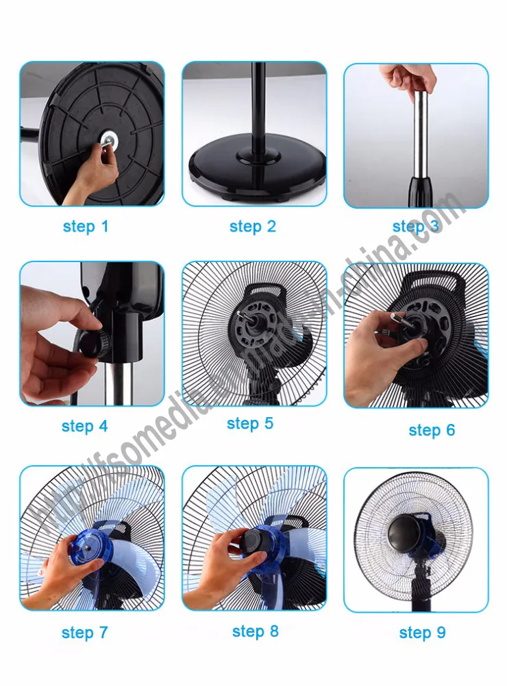 2016 New Design Reasonable Price Stand Fan